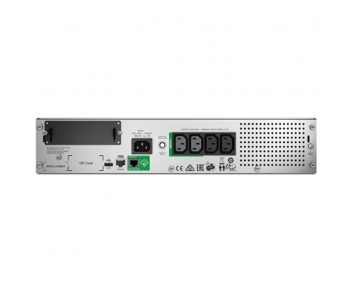 Sais linea interactva apc sistema de alimentación interrumpida UPS 750va 500w 4 salidas AC SMT750RMI2UC
