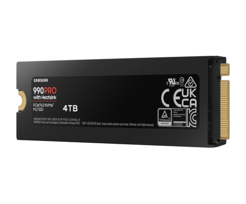 Samsung 990 Pro 4 TB M.2 PCI Express 4.0 NVMe V-NAND TLC