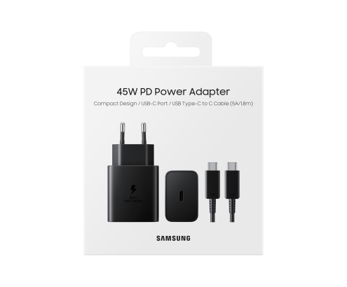 Samsung Cargador de Pared Tipo-C con Cable 45W