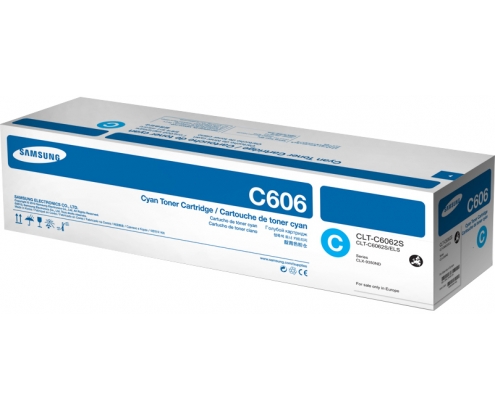 Samsung Cartucho de tóner cian CLT-C6062S