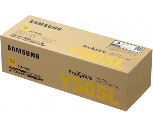 Samsung CLT-Y505L toner 1 pieza Original Amarillo