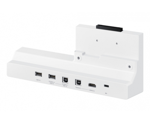 Samsung CY-TF65BBCXEN accesorio para pizarra interactiva Bandeja de conexiones Gris, Blanco