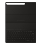 Samsung EF-DX620 QWERTZ Alemán Pogo pin Negro