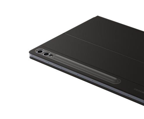 Samsung EF-DX825 QWERTZ Alemán Pogo pin Negro