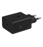 Samsung EP-T6010NBEGWW cargador de dispositivo móvil Portátil, Smartphone, Tableta Negro Corriente alterna Carga rápida Interior