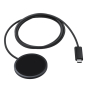 Samsung Magnet Wireless Charger 25W Blck Smartphone Negro USB Cargador inalámbrico Carga rápida Interior