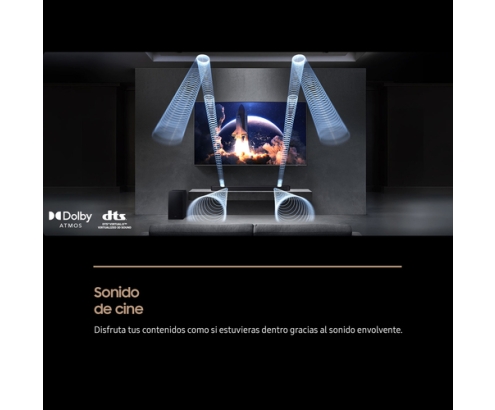 Samsung Q-series Barra de sonido Q600F Serie Q 3.1.2 con Subwoofer y Dolby Atmos 2025