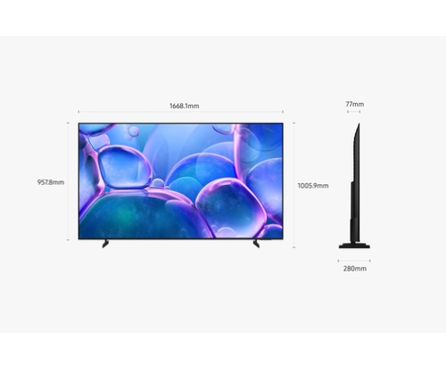 Samsung TU75U7025FK 190,5 cm (75