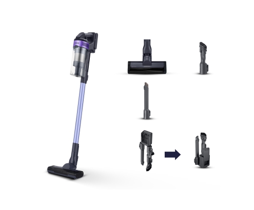 Samsung VS15A6031R4 Aspiradora escoba Batería Secar Sin bolsa 0,8 L Negro