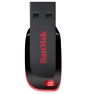 SanDisk Cruzer Blade unidad flash USB 32 GB USB tipo A 2.0 Negro, Rojo
