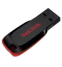 SanDisk Cruzer Blade unidad flash USB 32 GB USB tipo A 2.0 Negro, Rojo