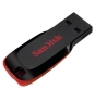SanDisk Cruzer Blade unidad flash USB 64 GB USB tipo A 2.0 Negro, Rojo