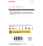 SanDisk Cruzer Blade unidad flash USB 64 GB USB tipo A 2.0 Negro, Rojo