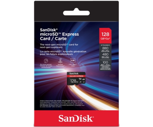 SanDisk Express 128 GB MicroSDXC UHS-I