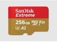 SanDisk Extreme 256 GB MicroSDXC UHS-I Clase 3