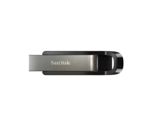 SanDisk Extreme Go unidad flash USB 64 GB USB tipo A 3.2 Gen 1 (3.1 Gen 1) Acero inoxidable