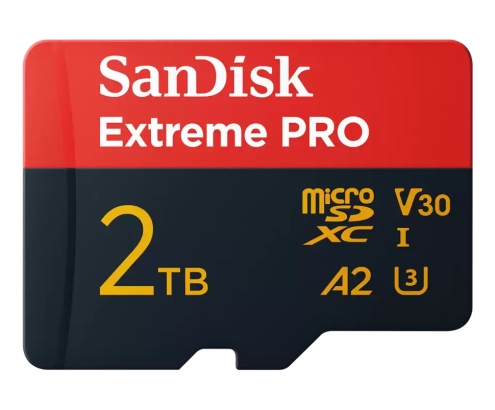 SanDisk Extreme PRO 2 TB MicroSDXC UHS-I Clase 10