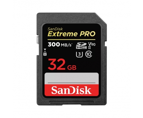 SanDisk Extreme PRO memoria flash 32 GB SDHC UHS-II Clase 10