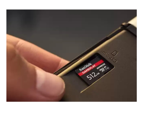 SanDisk GamePlay Express microSD 512GB UHS-I Clase 10