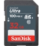 SanDisk Ultra 32GB SDHC Mem Card 100MB/s memoria flash UHS-I Clase 10