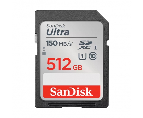 SanDisk Ultra 512 GB SDXC UHS-I Clase 10