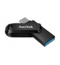 Sandisk Ultra Dual Drive Go Memoria flash 64GB USB Type-A Type-C 3.2 Gen 1 3.1 Gen 1 Negro SDDDC3-064G-G46