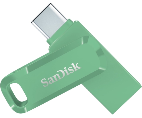 SanDisk Ultra Dual Drive Go USB 128GB unidad flash USB USB Type-A / USB Type-C 3.2 Gen 1 (3.1 Gen 1) Verde