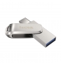 SanDisk Ultra Dual Drive Luxe Pendrive 32GB USB tipo-A tipo- C 3.2 Gen 1 Acero inoxidable metal SDDDC4-032G-G46