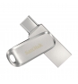 SanDisk Ultra Dual Drive Luxe unidad flash USB 1000 GB USB Type-A / USB Type-C 3.2 Gen 1 (3.1 Gen 1) Acero inoxidable