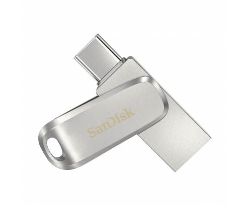 SanDisk Ultra Dual Drive Luxe unidad flash USB 512 GB USB Type-A / USB Type-C 3.2 Gen 1 (3.1 Gen 1) Acero inoxidable