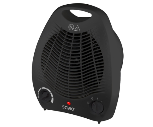 Savio AD-02 B ventilador Negro