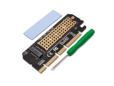 Savio Adapter AK-41 tarjeta y adaptador de interfaz Interno M.2
