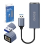 Savio AK-83 tarjeta y adaptador de interfaz RJ-45