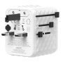 Savio AP-08 adaptador e inversor de corriente 20 W Blanco