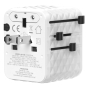 Savio AP-08 adaptador e inversor de corriente 20 W Blanco