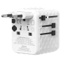Savio AP-08 adaptador e inversor de corriente 20 W Blanco