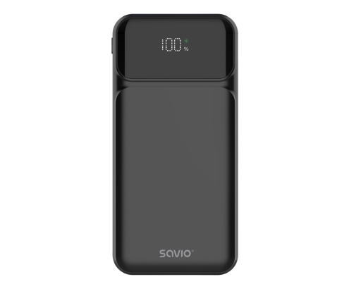Savio BA-08 batería externa Polímero de litio 1000 mAh Negro