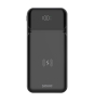 Savio BA-09 batería externa Polímero de litio 37 mAh Cargador inalámbrico Negro