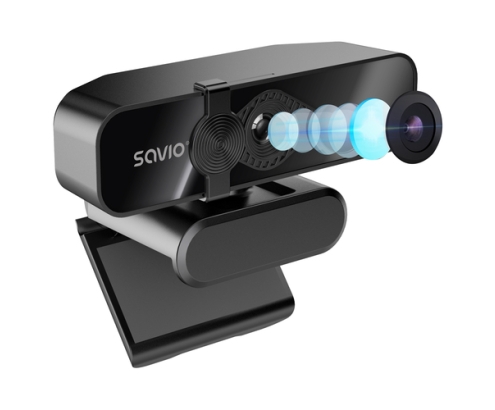 Savio Cámara web 4K CAK-06