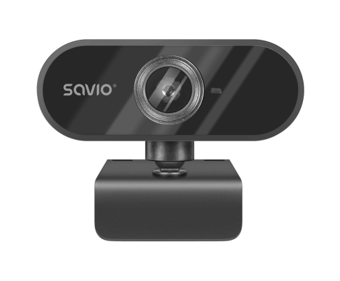 Savio CAK-04 cámara web 720 MP 1280 x 720 Pixeles USB Negro