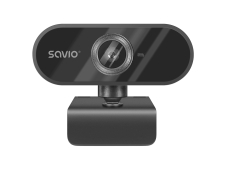 Savio CAK-04 cámara web 720 MP 1280 x 720 Pixeles USB Negro