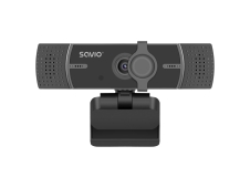 Savio CAK-05 cámara web 3,7 MP 2560 x 1440 Pixeles USB Negro