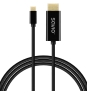 Savio Cl-190 cable USB 1 m USB C Negro