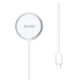 Savio LA-11 cargador de dispositivo móvil Teléfono móvil, Universal Blanco CC Cargador inalámbrico Interior