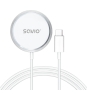 Savio LA-11 cargador de dispositivo móvil Teléfono móvil, Universal Blanco CC Cargador inalámbrico Interior