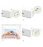 Savio LR-01/W laminador Plastificadora en frío/caliente 320 mm/min Blanco