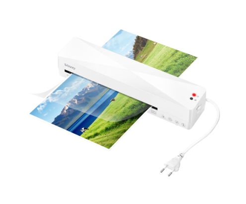 Savio LR-01/W laminador Plastificadora en frío/caliente 320 mm/min Blanco