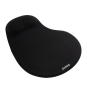 Savio MP-01B mouse pad black Negro
