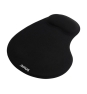 Savio MP-01B mouse pad black Negro