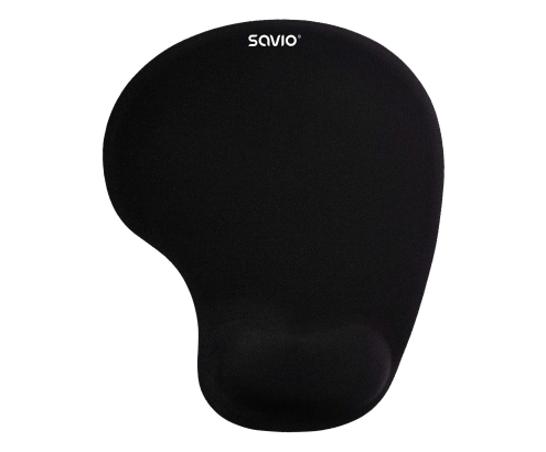 Savio MP-01B mouse pad black Negro